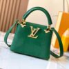 69307d656e68136f4d9a720d Top Quality Original Guangzhou Stock M12296 Green Lizard Skin with Golden Diamond Crown 🔺 This Capucines Mini Bag Features Luxurious Lizard Leather Over Soft Lambskin Lining, Accented with Brilliant Metallic Hardware