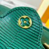 69307d6c6e68136f4d9a7215 Top Quality Original Guangzhou Stock M12296 Green Lizard Skin with Golden Diamond Crown 🔺 This Capucines Mini Bag Features Luxurious Lizard Leather Over Soft Lambskin Lining, Accented with Brilliant Metallic Hardware