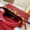 69307d716e68136f4d9a721c Top-Grade Original Guangzhou Stock M12297 Burgundy Lizard Skin with Gold Diamond Crown ▲ This Capucines BB Bag Exquisitely Combines Luxurious Lizard Exterior, Soft Lamb Leather Lining, and Lustrous Metallic Hardware