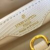 69307d8b6e68136f4d9a7240 Top Quality Guangzhou Original M12297 White Lizard Skin with Gold Diamond Crown Triangle Capucines BB Bag