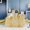 69307da56e68136f4d9a727c New Arrival LV Straw Keepall Pillow Bag