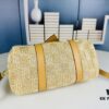 69307da66e68136f4d9a727e New Arrival LV Straw Keepall Pillow Bag