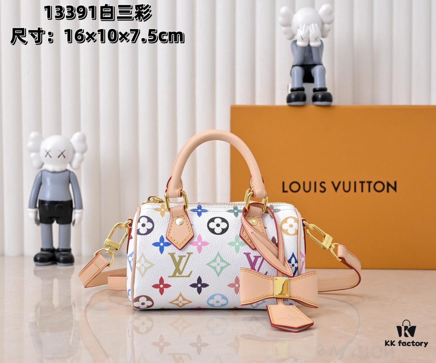 69307da86e68136f4d9a7282 Upgraded Version 140 M13406 M13391 (Authentic Photos, Accurate Match) M81085 New Denim Louis Vuitton x Murakami Collaboration NANOSPEEDY Bag