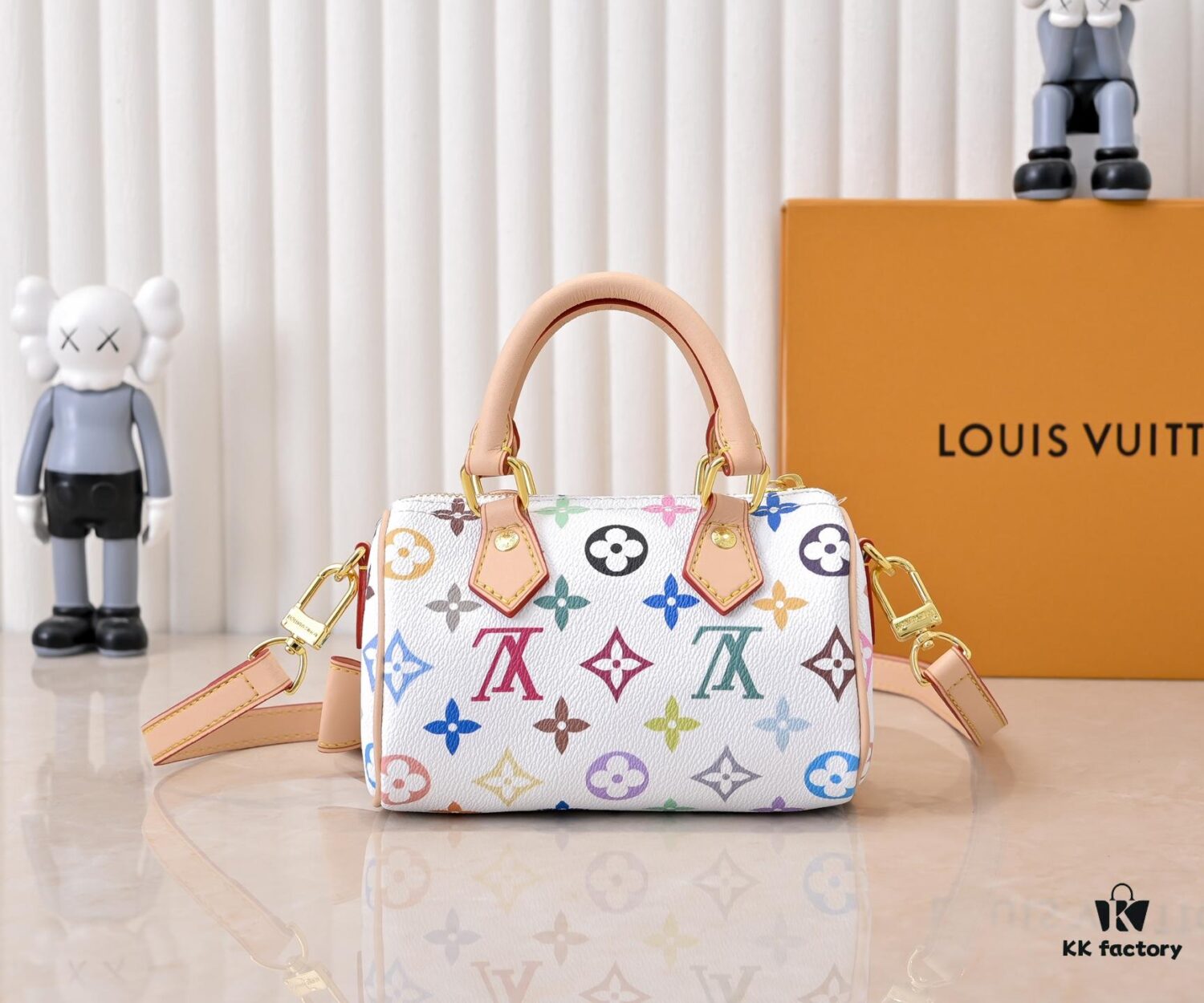 69307da86e68136f4d9a7284 Upgraded Version 140 M13406 M13391 (Authentic Photos, Accurate Match) M81085 New Denim Louis Vuitton x Murakami Collaboration NANOSPEEDY Bag