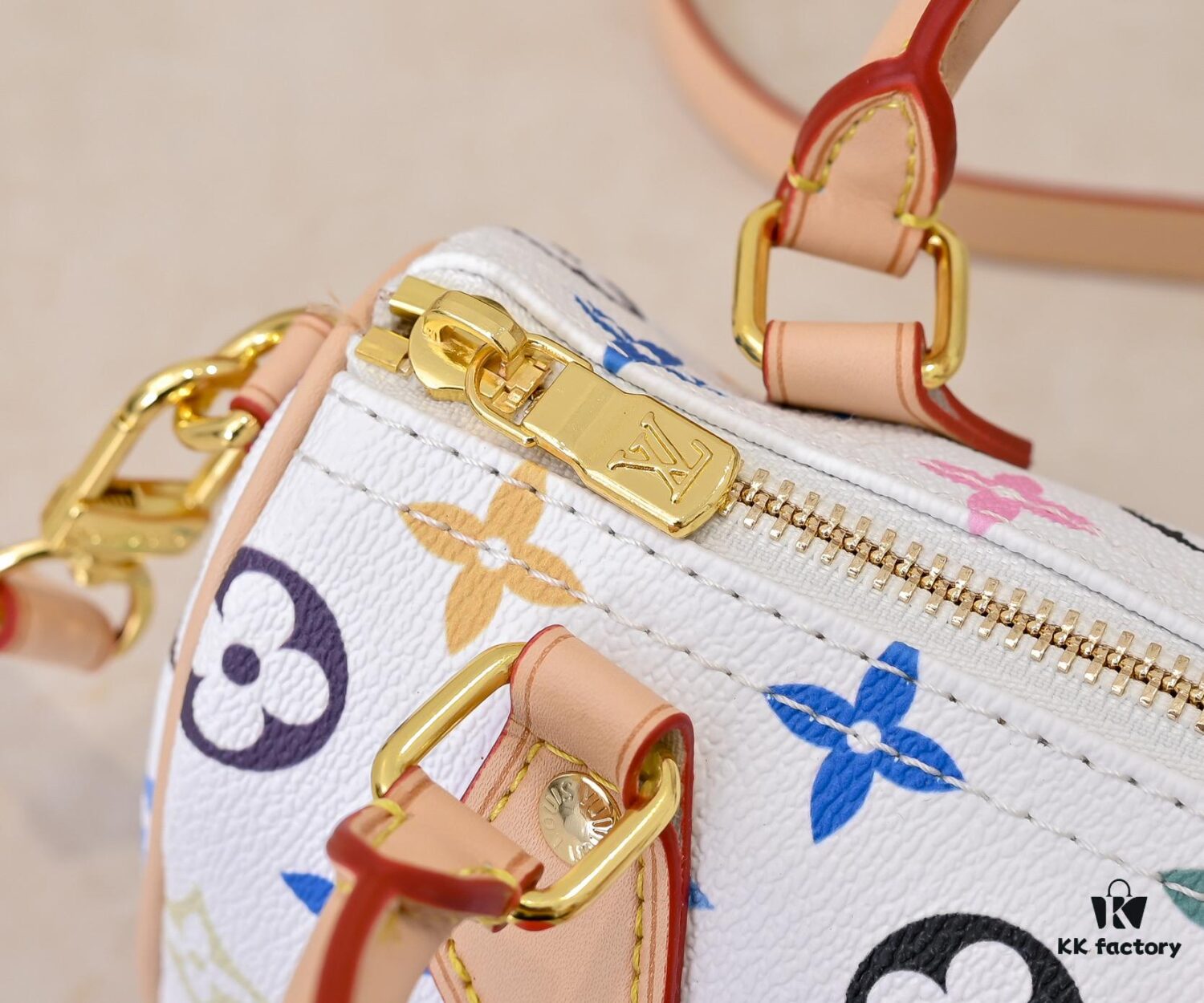 69307dac6e68136f4d9a7288 Upgraded Version 140 M13406 M13391 (Authentic Photos, Accurate Match) M81085 New Denim Louis Vuitton x Murakami Collaboration NANOSPEEDY Bag