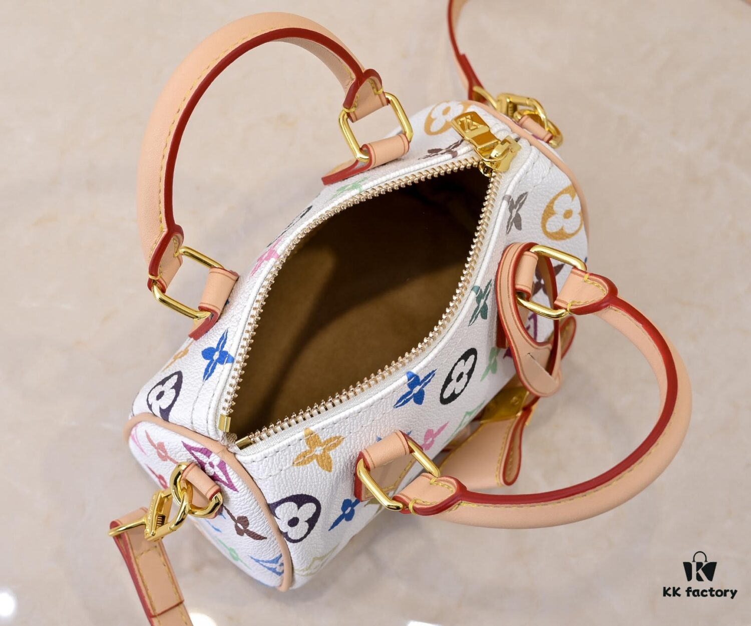 69307dac6e68136f4d9a7289 Upgraded Version 140 M13406 M13391 (Authentic Photos, Accurate Match) M81085 New Denim Louis Vuitton x Murakami Collaboration NANOSPEEDY Bag