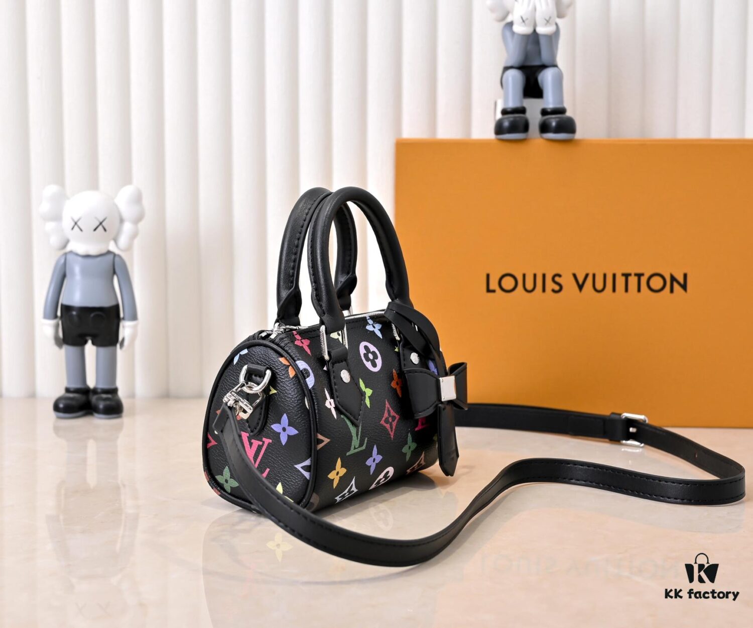 69307dac6e68136f4d9a728a Upgraded Version 140 M13406 M13391 (Authentic Photos, Accurate Match) M81085 New Denim Louis Vuitton × Murakami Collaboration Nano Speedy Bag