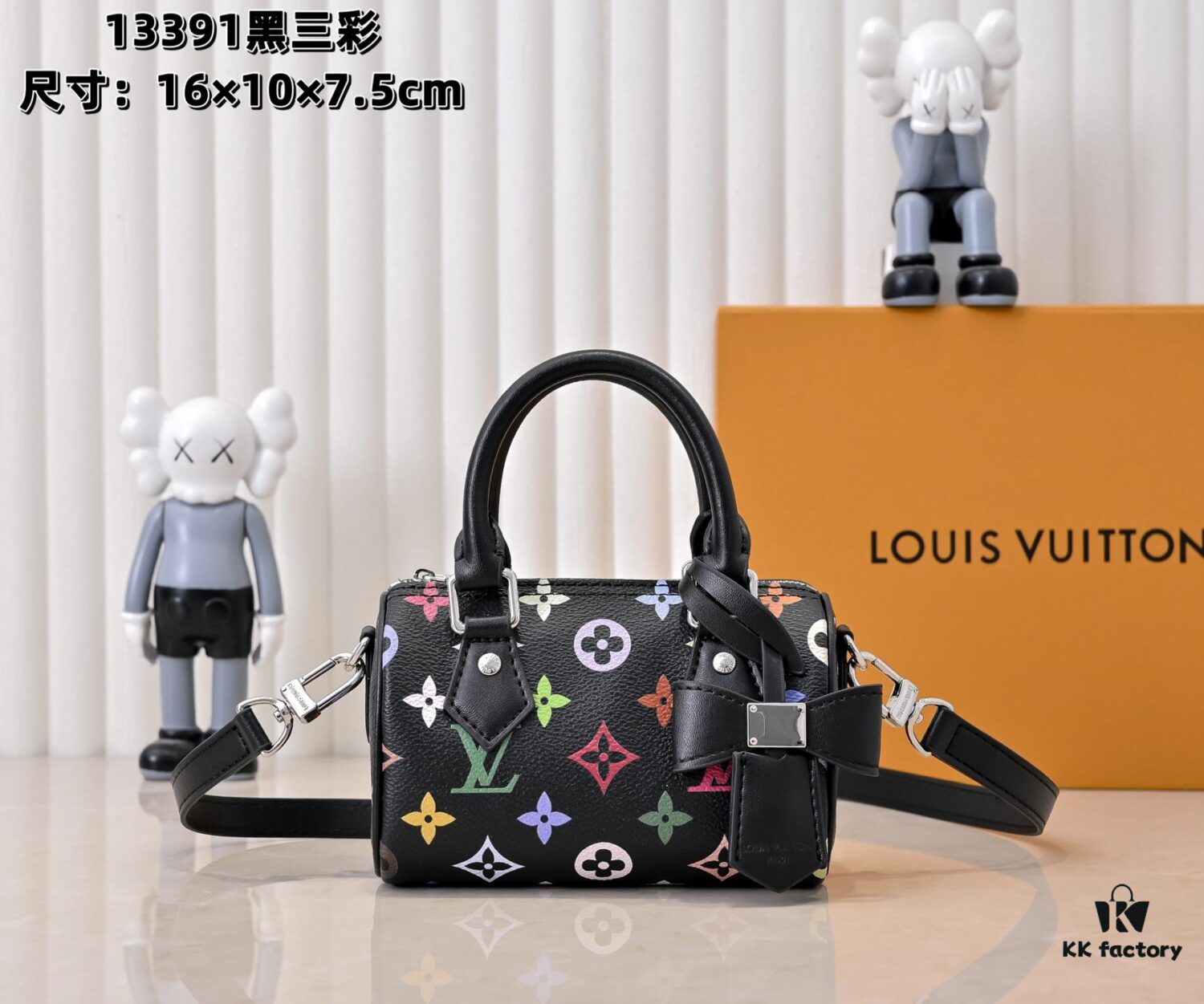 69307dad6e68136f4d9a728b Upgraded Version 140 M13406 M13391 (Authentic Photos, Accurate Match) M81085 New Denim Louis Vuitton × Murakami Collaboration Nano Speedy Bag