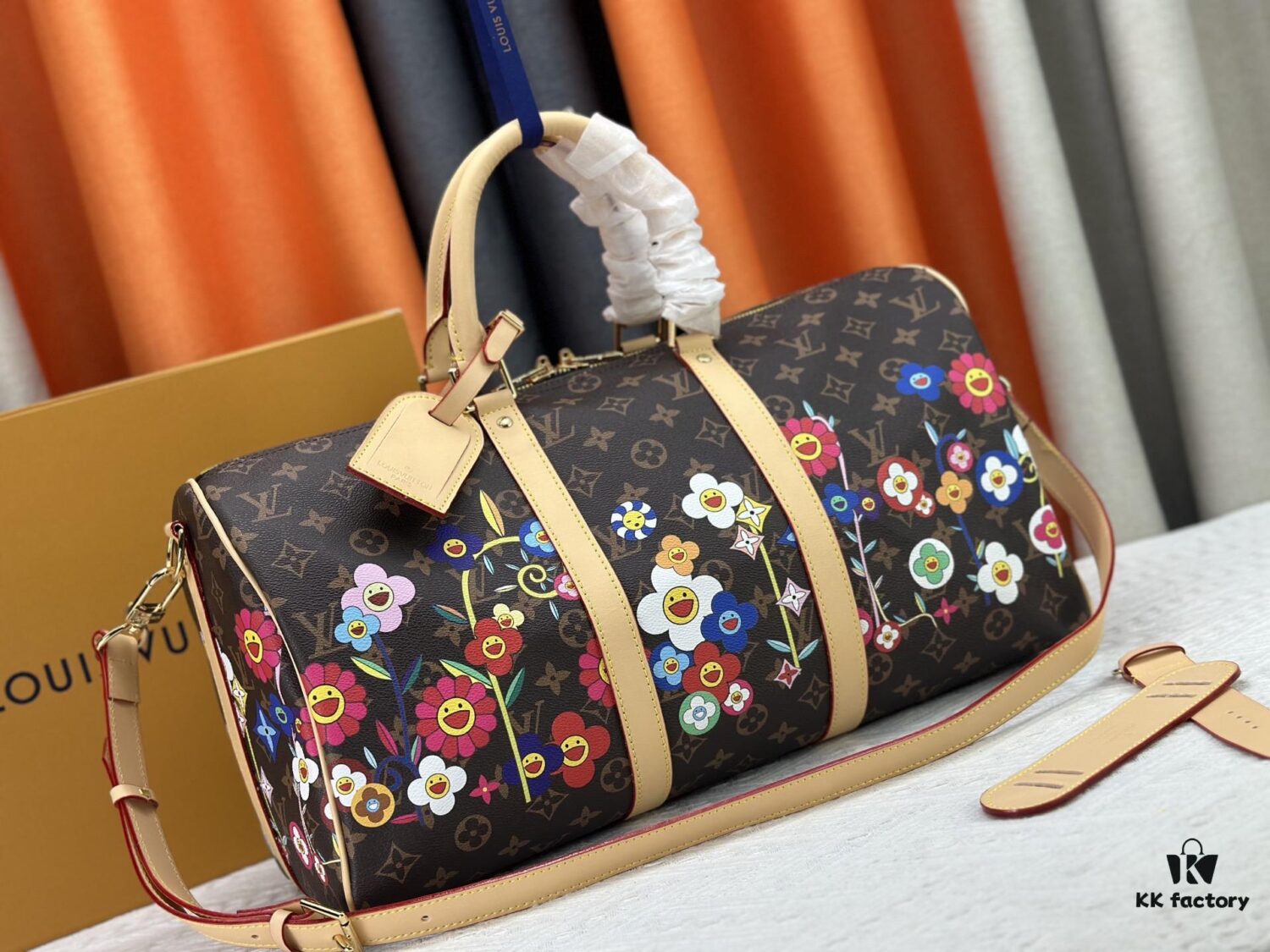 69307de26e68136f4d9a72ee Double-Sided Yellow Leather New Arrival M14182 M41416 LV2025 Spring/Summer x Takashi Murakami Collaboration Edition