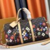 69307de26e68136f4d9a72ef Double-Sided Yellow Leather New Arrival M14182 M41416 LV2025 Spring/Summer x Takashi Murakami Collaboration Edition