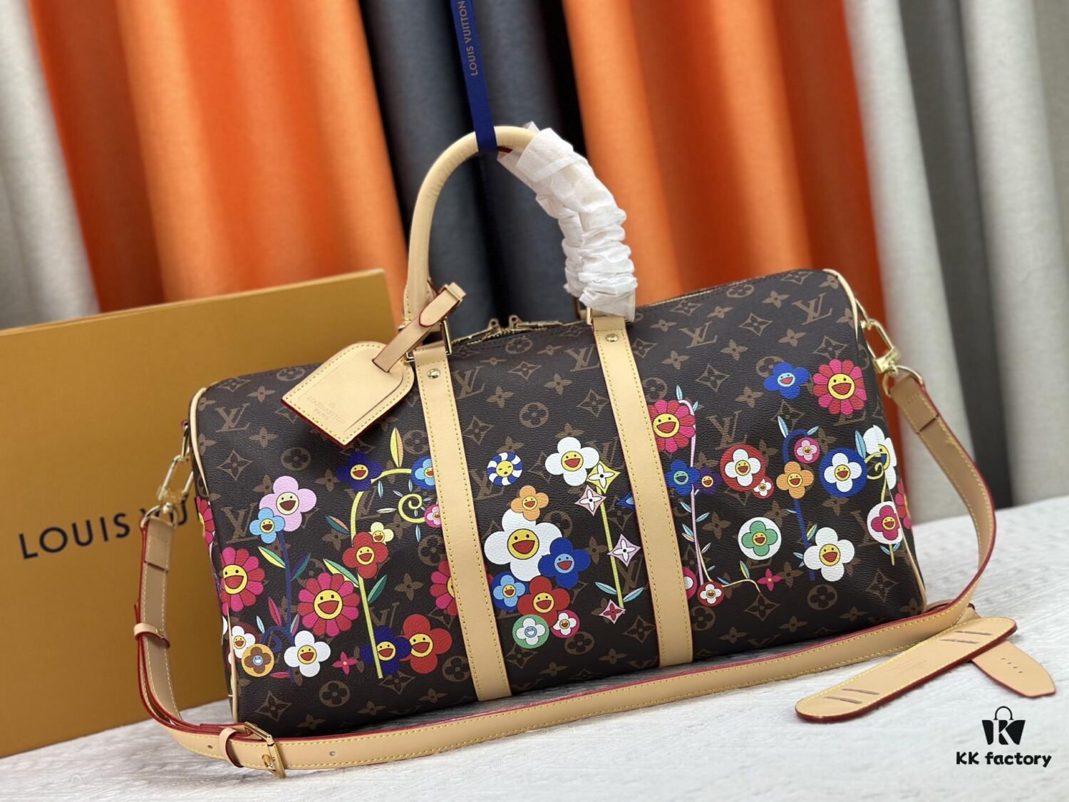 69307de26e68136f4d9a72ef Double-Sided Yellow Leather New Arrival M14182 M41416 LV2025 Spring/Summer x Takashi Murakami Collaboration Edition