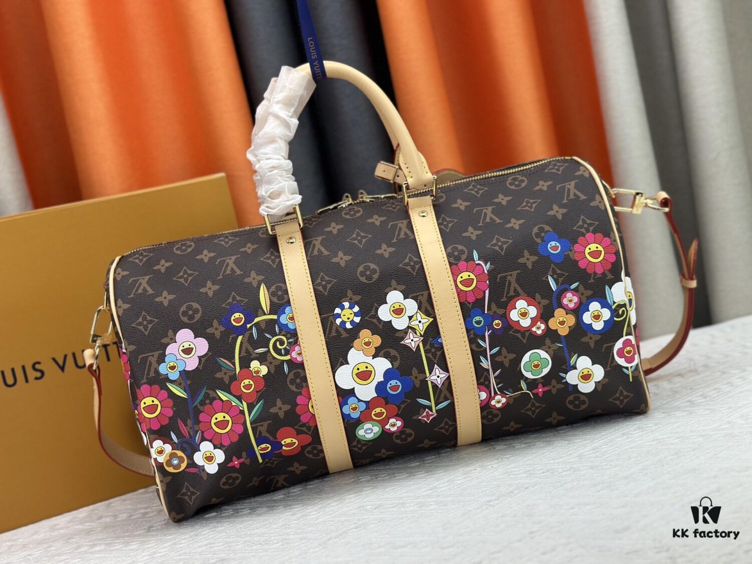 69307de36e68136f4d9a72f1 Double-Sided Yellow Leather New Arrival M14182 M41416 LV2025 Spring/Summer x Takashi Murakami Collaboration Edition