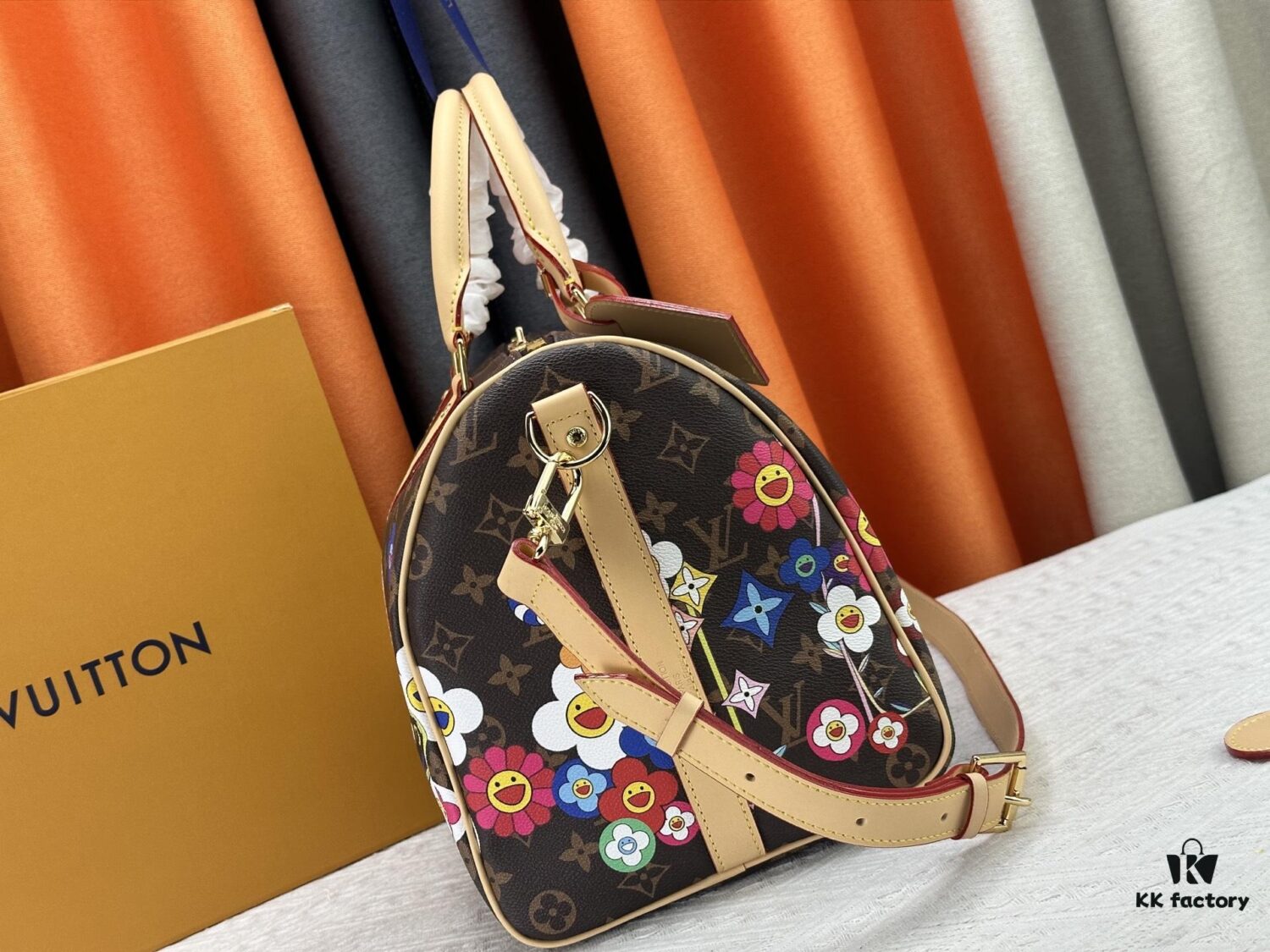 69307de36e68136f4d9a72f2 Double-Sided Yellow Leather New Arrival M14182 M41416 LV2025 Spring/Summer x Takashi Murakami Collaboration Edition
