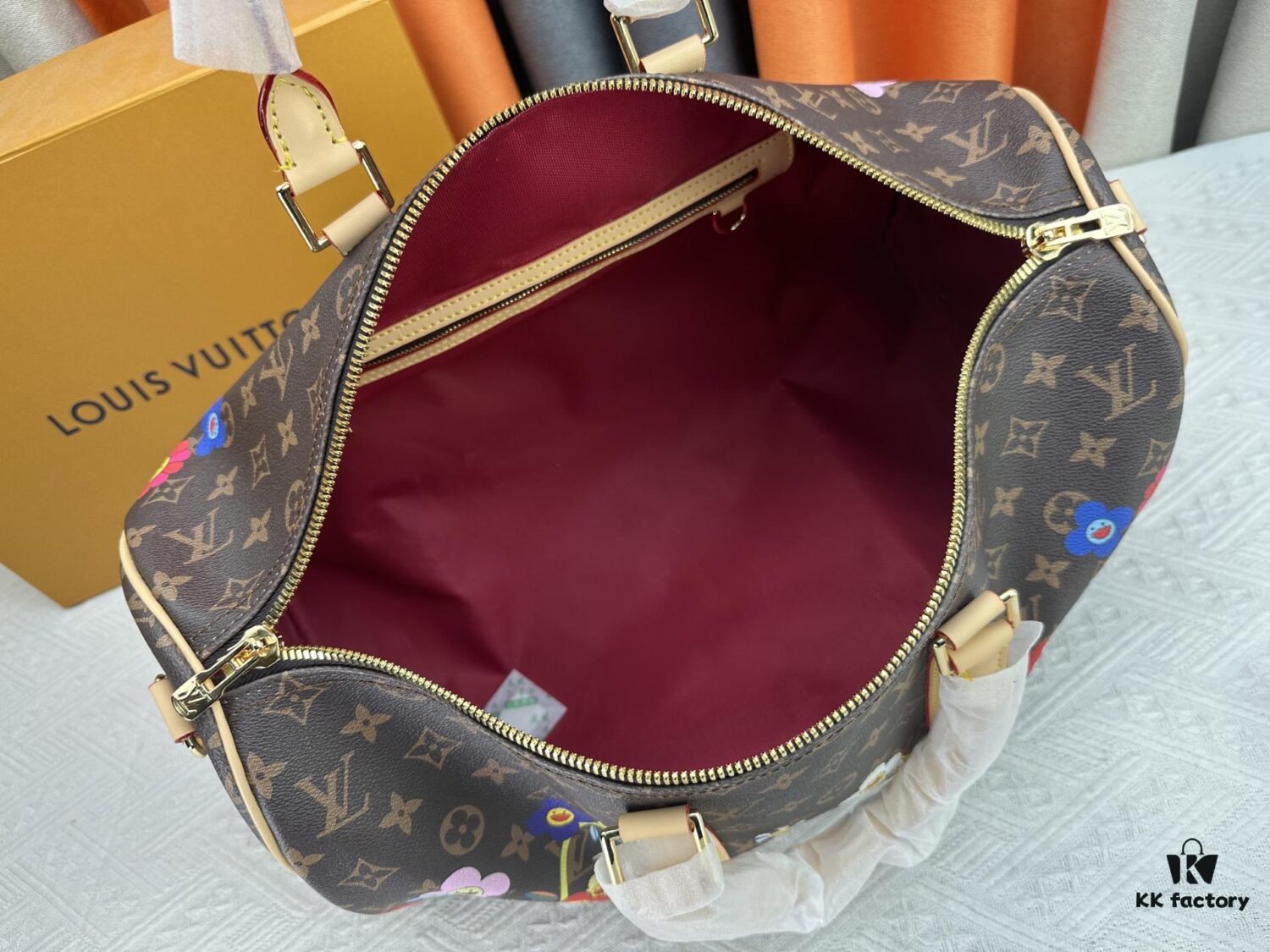 69307de56e68136f4d9a72f6 Double-Sided Yellow Leather New Arrival M14182 M41416 LV2025 Spring/Summer x Takashi Murakami Collaboration Edition