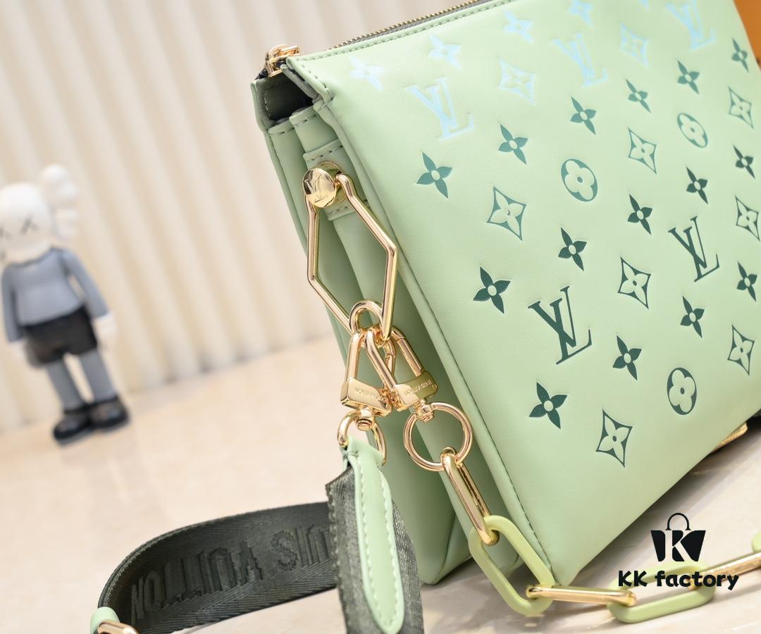 69307de76e68136f4d9a72fa Top Quality Original LV By The Pool Collection Coussin Mini Bag in Monogram Embossed Lambskin