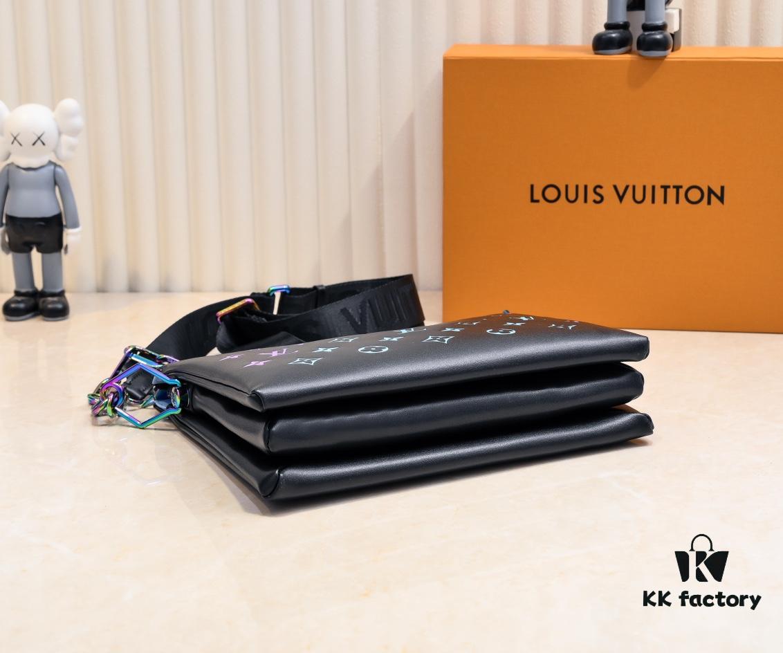 Top Quality Original LV By The Pool Collection Coussin Mini Bag in Embossed Monogram Lamb Leather