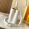 69307dfc6e68136f4d9a7325 Top Quality Original Guangzhou M99528 White Lizard Skin Gold Buckle Capucines BB Handbag
