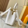 69307e016e68136f4d9a732d Top Quality Original Guangzhou Goods M99527 White Lizard Leather with Gold Clasp