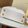69307e096e68136f4d9a7339 Top Quality Original Guangzhou Goods M99527 White Lizard Leather with Gold Clasp