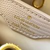 69307e176e68136f4d9a734f Top Quality Original Guangzhou Stock M99528 Beige Lizard Leather Gold-Tone Hardware Capucines BB Handbag