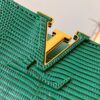 69307e206e68136f4d9a735e Top Quality Original Guangzhou M99528 Green Lizard Skin Gold Buckle Capucines BB Handbag