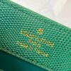 69307e276e68136f4d9a736c Top Quality Original Guangzhou M99527 Green Lizard Leather Mini Capucines Bag with Gold Hardware