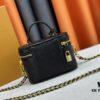 Vanity CC Small Bag in White M25219 and Black M25123