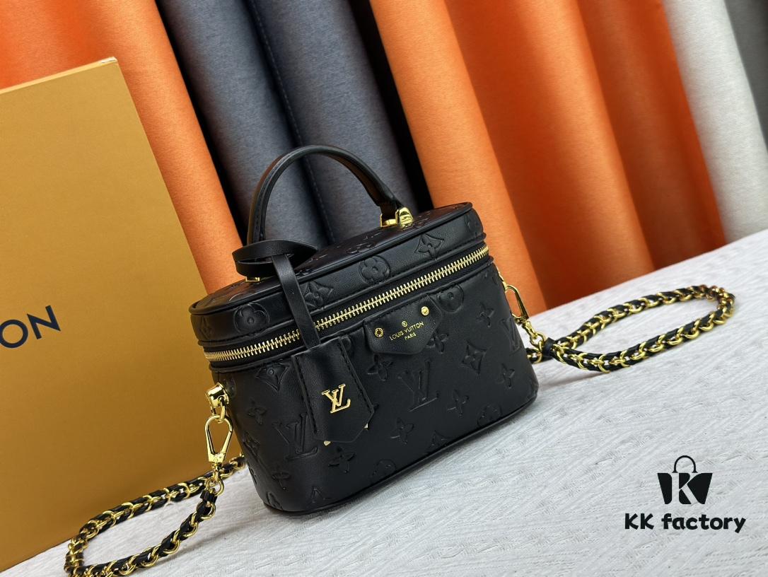 Vanity CC Small Bag in White M25219 and Black M25123