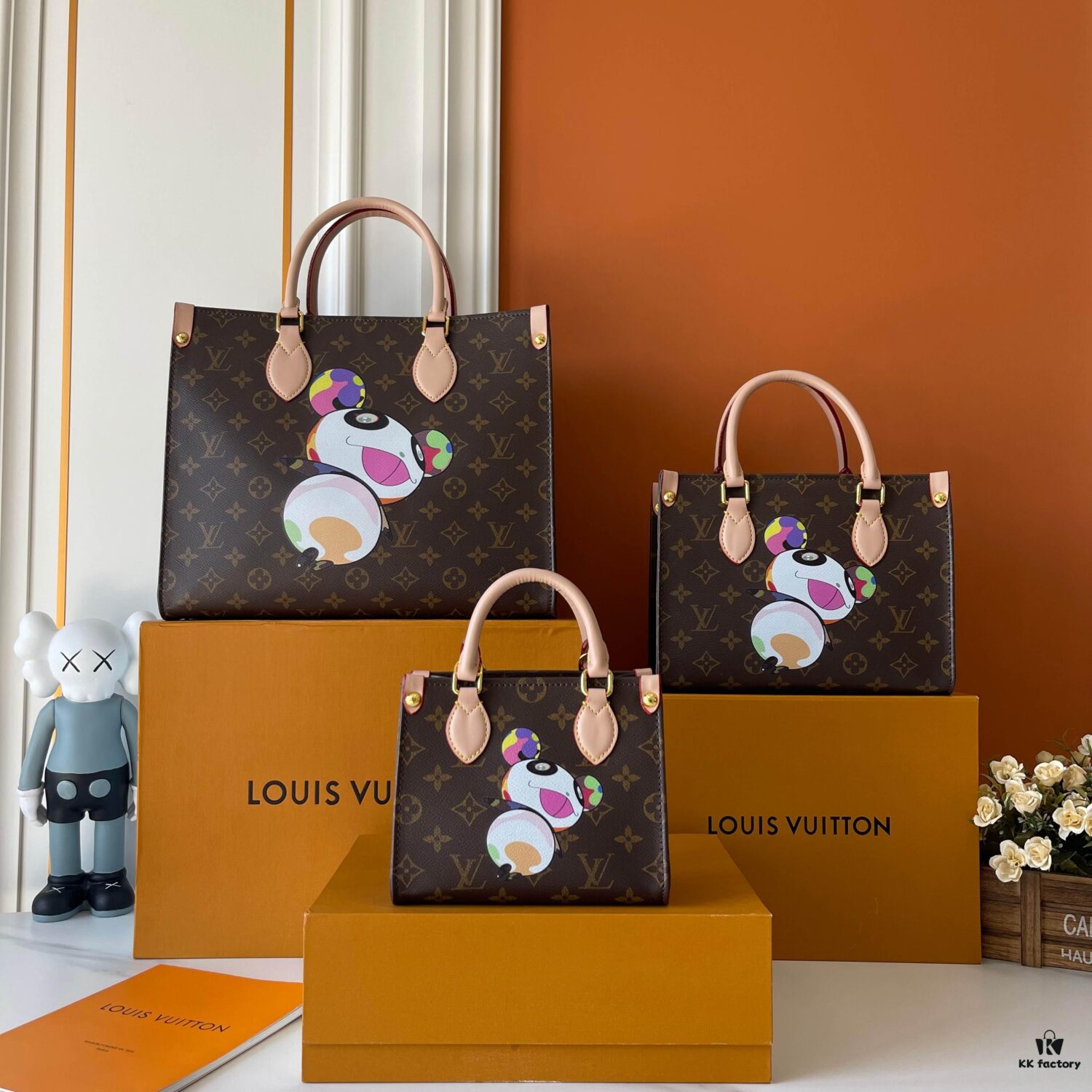 Upgraded Version M45039 M45659 M13668! LV & Murakami Takashi 🐼 Panda Print