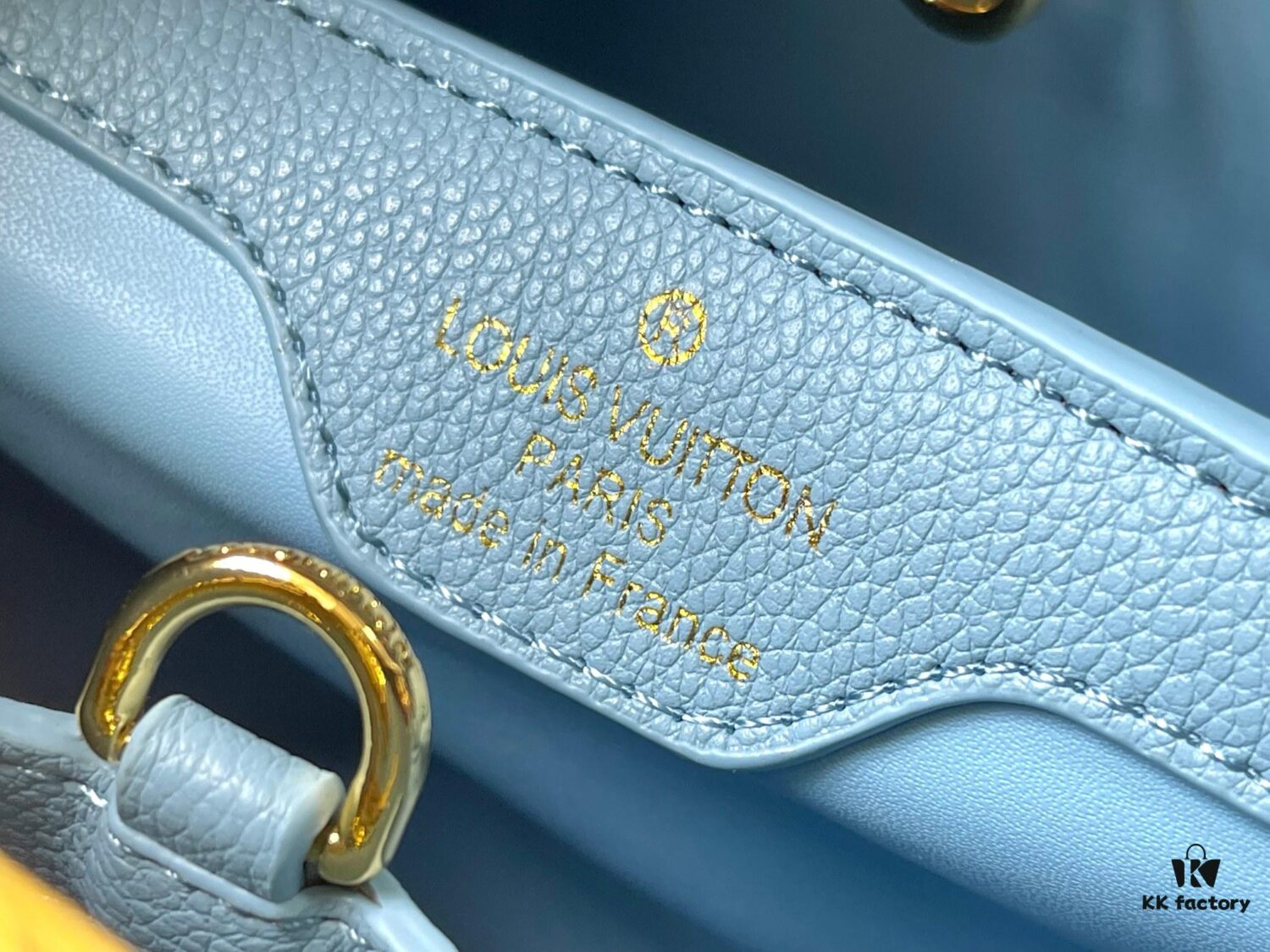 69307e8b6e68136f4d9a741c Upgraded M21150 Ice Blue Capucines Medium Handbag