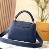 69307e8c6e68136f4d9a741e Upgraded Version M21150 Deep Blue Capucines Medium Handbag