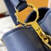 69307e906e68136f4d9a741f Upgraded Version M21150 Deep Blue Capucines Medium Handbag