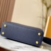 Upgraded Version M21166 Deep Blue Capucines Mini Bag