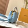 69307ea46e68136f4d9a7440 Upgraded Version M21168 Ice Blue Capucines Mini Bag