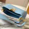 69307ea96e68136f4d9a7445 Upgraded Version M21168 Ice Blue Capucines Mini Bag