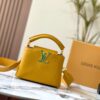 Upgraded Version M21168 Yellow Capucines Mini Bag