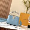 69307eaa6e68136f4d9a7448 Upgraded Version M21168 Ice Blue Capucines Mini Bag