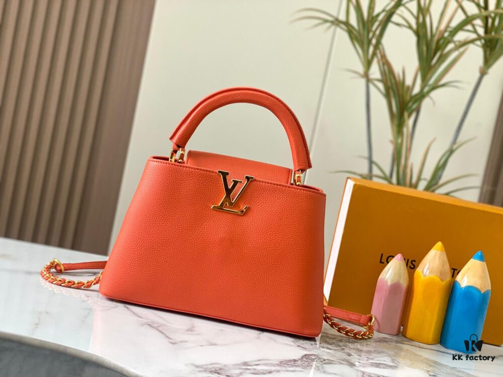 69307eb06e68136f4d9a7454 Exclusive On-Site Photo - M22055 Capucines Medium Handbag