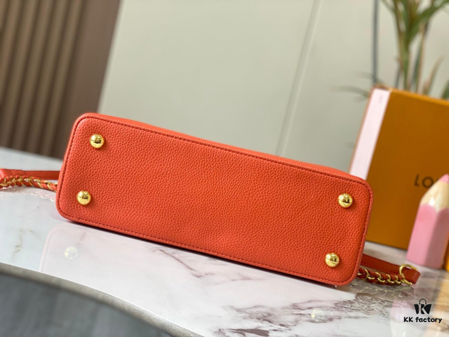 69307eb06e68136f4d9a7455 Exclusive On-Site Photo - M22055 Capucines Medium Handbag