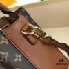 69307ee26e68136f4d9a74ac New LV Monogram Leather Handheld Shoulder Crossbody Bag Model 55339 with Long Strap, 2020 New Fashion Women's Bag with Monogram and Genuine Leather Strap