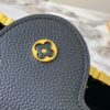 69307ef16e68136f4d9a74c1 Top Quality Original Guangzhou M24584 Black with Gold Diamond Flower Crown Capucines Handbag