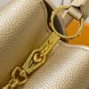 69307efb6e68136f4d9a74cb Top Quality Original Guangzhou Version M24585 Gold-Tone Flower Crown Capucines Bag with Crystal Diamonds