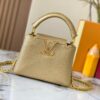 69307f036e68136f4d9a74da Top Quality Original Guangzhou M24583 Gold-Tone Flower Crown Capucines Bag