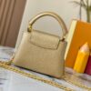 69307f076e68136f4d9a74de Top Quality Original Guangzhou M24583 Gold-Tone Flower Crown Capucines Bag