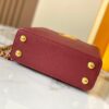 69307f176e68136f4d9a74fa Top Quality Original Guangzhou M24583 Date Red and Gold Diamond Flower Crown Capucines Handbag
