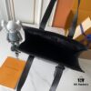 69307f256e68136f4d9a750d Upgraded Version 230 M57308 Black Briefcase Tote Bag New LV Aerogram Tote