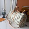 69307f2e6e68136f4d9a751f Upgraded Version 250 M24901 Coffee Rainbow M24233 White Rainbow, This Year's Hottest LV x YK Keepall 50 Combines Classic Design with Iconic Details