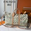 69307f2f6e68136f4d9a7524 Upgraded Version 250 M24901 Coffee Rainbow M24233 White Rainbow, This Year's Hottest LV x YK Keepall 50 Combines Classic Design with Iconic Details