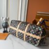 69307f346e68136f4d9a752e Upgraded Version 250 M24901 Coffee Rainbow M24233 White Rainbow, This Year's Hottest LV X YK Keepall 50 Combines Classic Design with Iconic Details