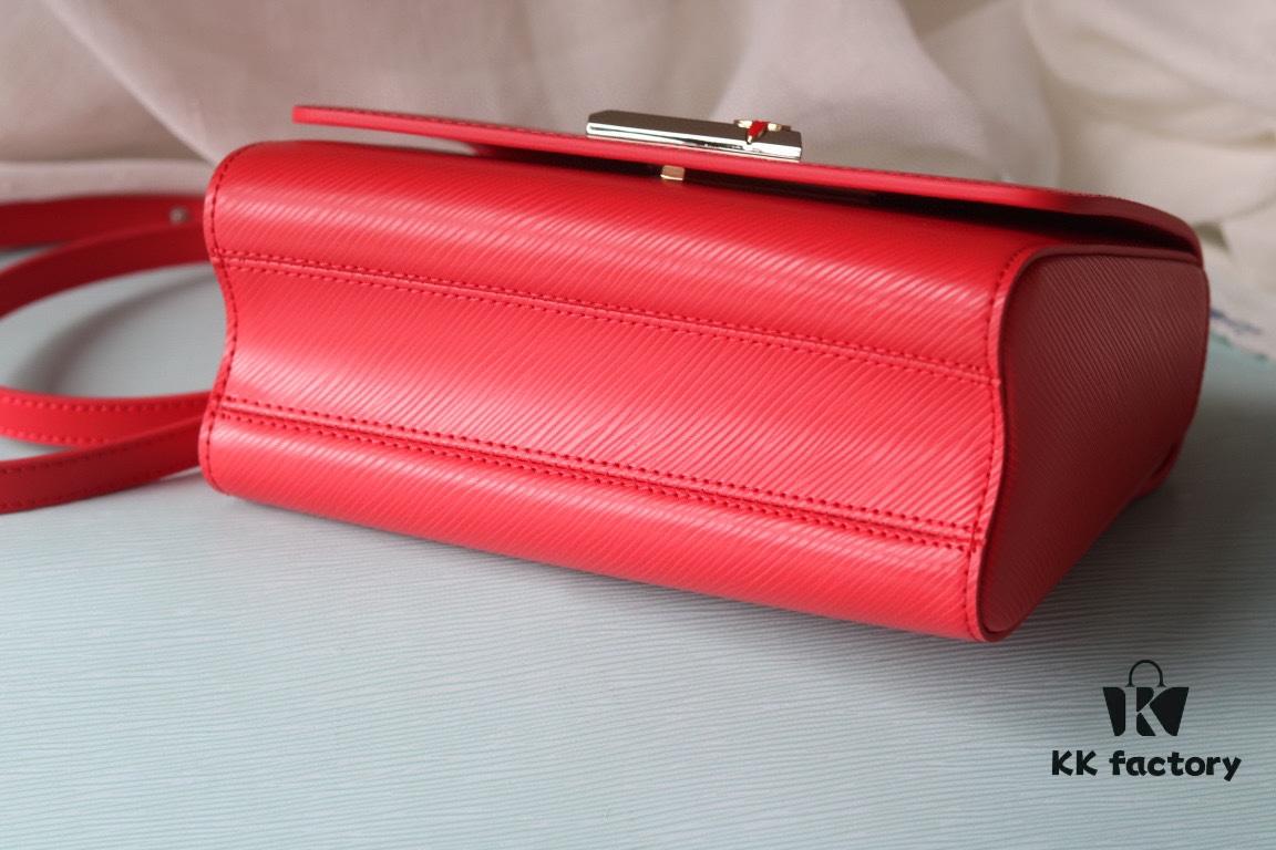 Latest European Version Top Original Quality Twist MM LV Bloom Handbag